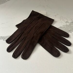 Coach suede Drivibg gloves -NWT